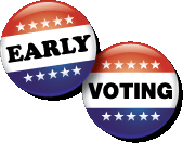 early voting button
